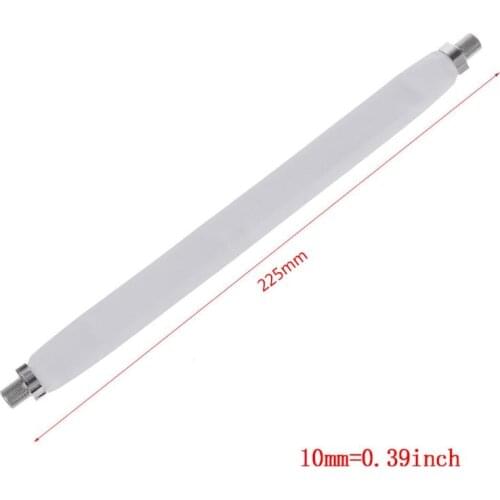 2PCS Window Flat F Connector Cable Coax Coaxial RG6 RG-6Door TV Satellite