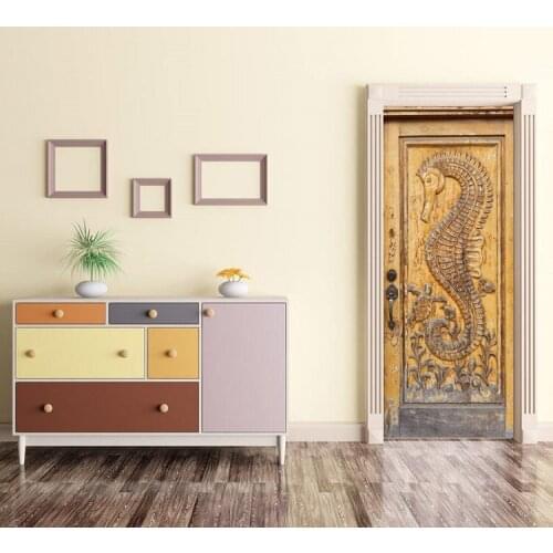 3D Anicent Door Cabinet Wall Art Door Mural Wallpaper mural Wall Print Decal Wall Deco Wall Mural Photo self adhesive door wrap