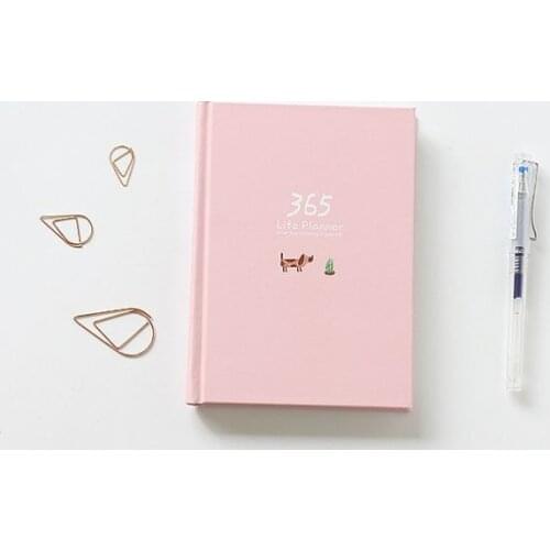 Bullet-Journalling Life/Travellers Planner Notebook for Handwriting/Watercolor Painting Illustrated Inner Page Bullet Journal