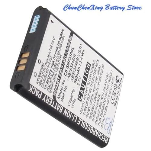 Cameron Sino 650mAh Battery AB553446BE for Samsung GT-B2100,E1410,A401,A411,A412, F310, SGH-F318, SGH-i320, SGH-I320N, SGH-M110