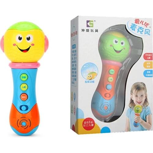 Baby Microphone Toy Infant Karaoke Singing Pretend Music Toy Best Gifts for Kids