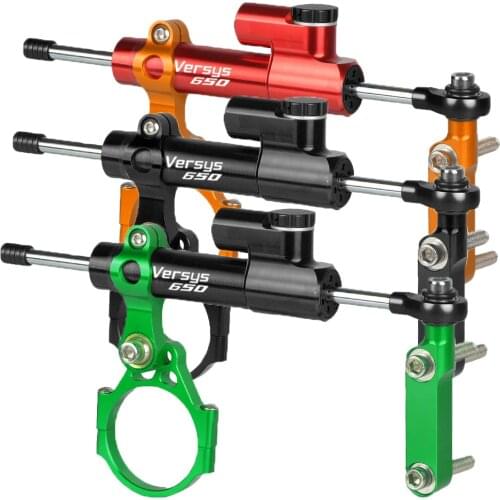 For Kawasaki Versys 650 Versys650 2015-2020 2019 2018 2017 2016 Motorcycle Steering Stabilize Damper Bracket Support Mount Kit