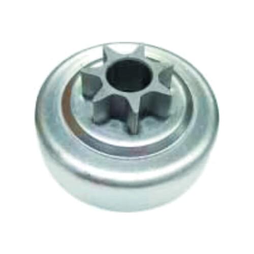 C/pinion crown, 6 teeth, 3/8-BP, COR. Fixed, 36,41,143,136,137,235,236,240, COMP HUSQVARNA