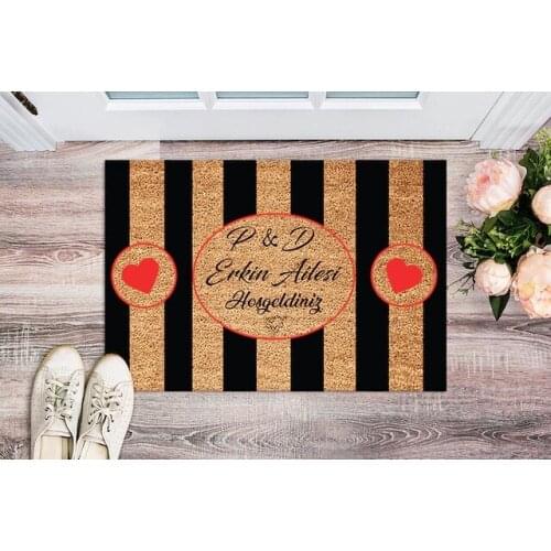 Personalized Design Mat 60x33cm-Black ÇizgiModel 443925834
