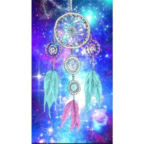 Dream Catcher Religion Pre-Printed 11CT Cross Stitch DIY Embroidery Kit DMC Threads Handicraft Handmade Craft Knitting Decor