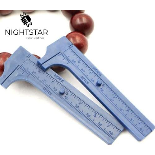 Mini Plastic Vernier Caliper Gauge Micrometer 80MM Mini Ruler Accurate Measurement Tools Standard Vernier Caliper