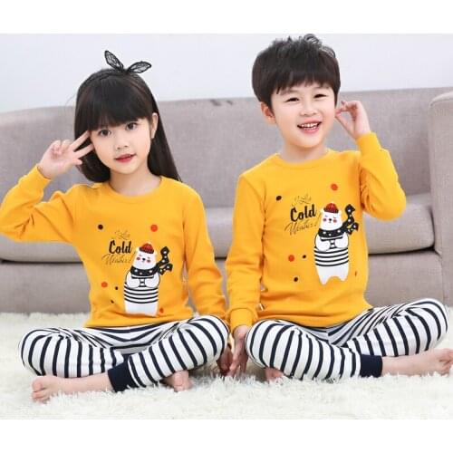 Baby Dinosaur Night Wears Nightwear Kids Pyjamas Pijamas PJS Children Animal Cartoon Clothes Sleepwear For 2 3 4 5 6 7 8 Years