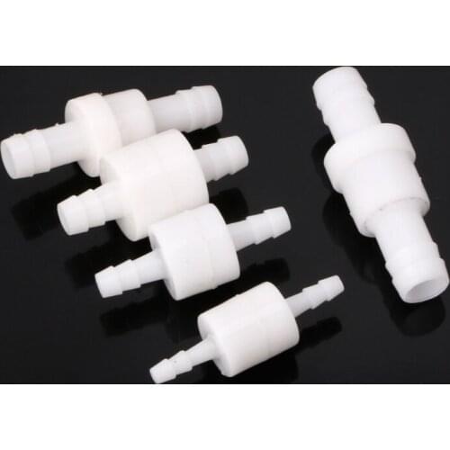 Plastic One-Way Non-Return Water Inline Fluids Check Valves for Fuel Gas Liquid