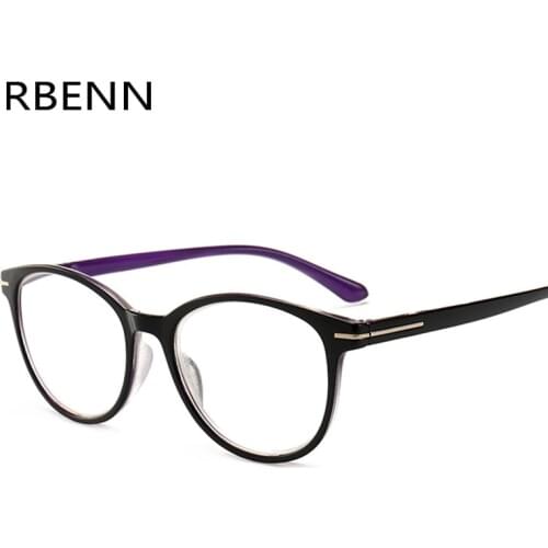 RBENN Reading Glasses Women Men Fashion presbyopic Eyeglasses with Diopter +0.5 0.75 1.25 1.75 2.25 2.75 3.25 3.75 4.5 5.0 6.0