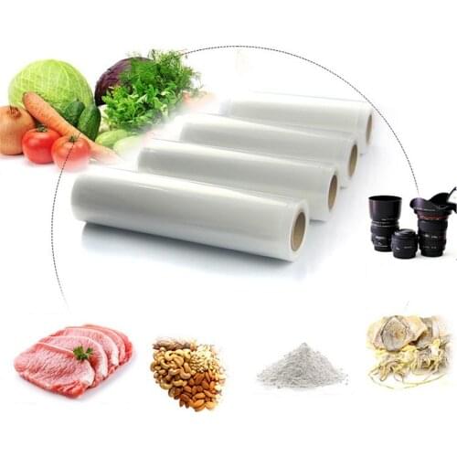 30cm x 50cm Kitchen Food Packing Pouch Saran Wrap Roll Vacuum Bag Food Fresh Keeping Bag Vacuum Sealer Bag Food Storage Bags