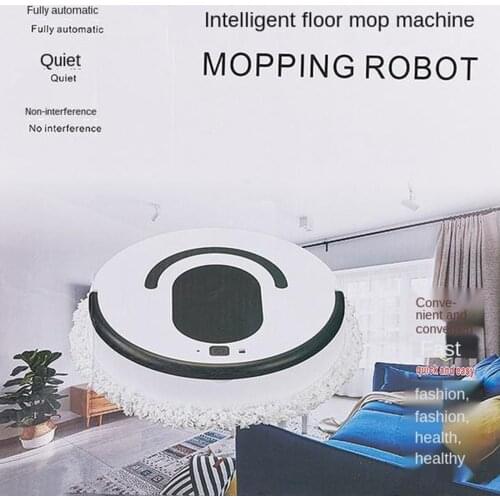 Portable Intelligent Vacuum Cleaner USB Charge Sweeping Wiping Mopping Machine