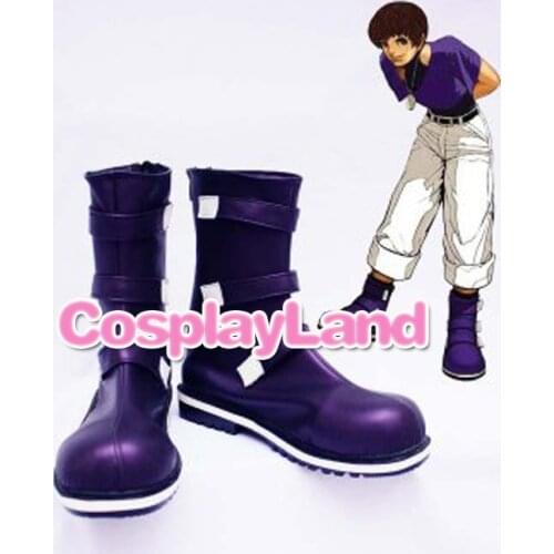 Customize Boots The King of Fighters Cosplay Chris Cosplay Shoes Halloween Party Cosplay Shoes