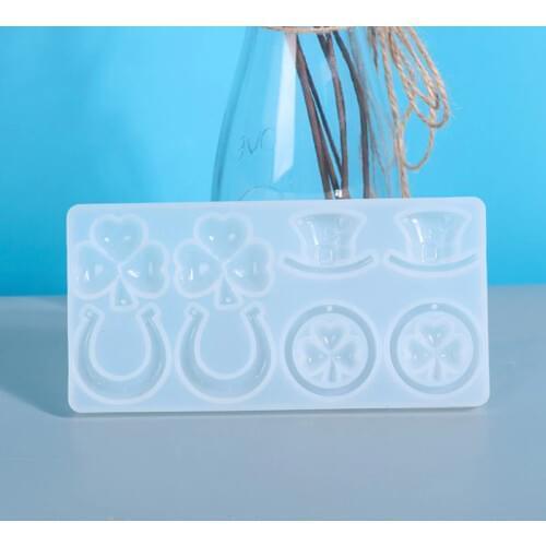 Silicone Mold For Resin International Clover Shape Silicone uv Resin DIY Clay Epoxy Resin Molds For Jewelry