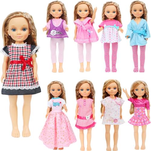 High Quality Lovely Outfit Elegant Mixed Style Daily Casual Wear Princess Clothes For Nancy Doll 40cm 16" Puppet Accessories Toy