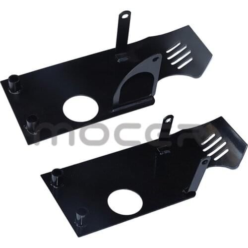 Iron Skid Plate Lower start motor Engine Case Protector for XR50 Z50 monkey bike Pit Dirt Bike