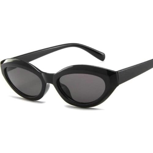 2021 Cat Eye Shades Women Fashion Sunglasses Brand Woman Vintage Retro Triangular oval sun Glasses oculos feminino Sexy Sunglass