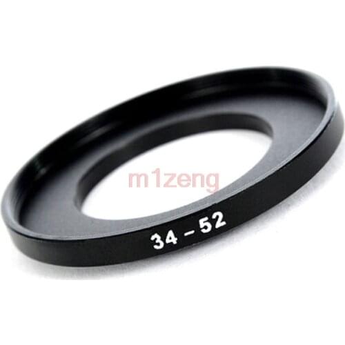 34mm-52mm 34-52mm 34 to 52 Step Up Filter Ring Adapter for canon nikon pentax olympus camera
