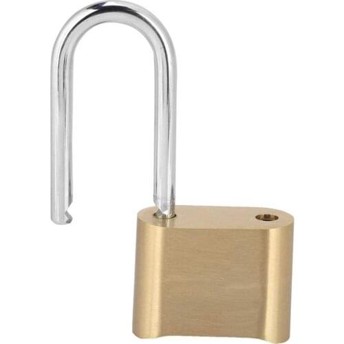 4 Dial Digit Password Brass Lock Combination Suitcase Luggage Code Password Lock Padlock cerradura puerta