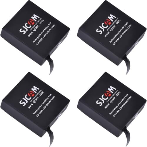 Batmax 4PACK 1000mAh Original SJCAM SJ7 Star Battery for SJCAM SJ7 Star Sports Action Camera Accessories