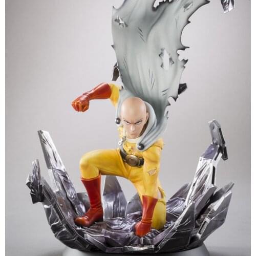 Anime 25cm Saitama ONE PUNCH MAN PVC Statue Figure Model Collection Toys