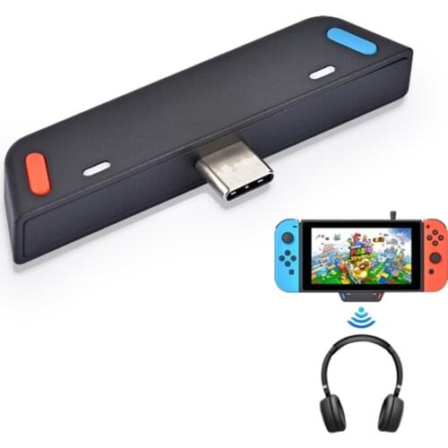 HAAFEE Bluetooth Adapter For Nintendo Switch,PS4 handle 5.0 Wireless Transmitter
