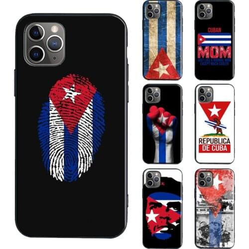 Cuba Flag TPU Case For iPhone 12 Pro Max mini X XR XS Max 6S 7 8 Plus SE 2020 11 Pro Max Cover