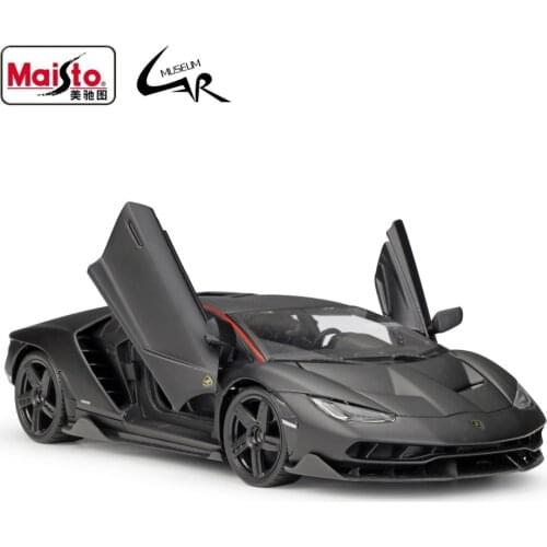 Maisto 1:18 LP770-4 Lamborghini Centenario Alloy Metal Car Display Kit Model Collectible Toy Adult Christmas Gifts