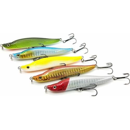 Artificial Bait 80mm 11g fishing lures fishing pencil sinking pencil lure Stickbait
