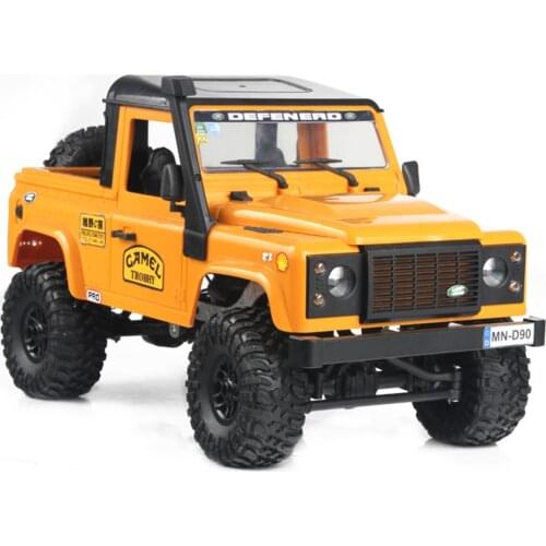 MN-D91 Rock Crawler 1/12 4WD 2.4G RC Car High Speed Off-Road Outdoor Remote Control Truck With Led Light RTR Birthday Gift Toys