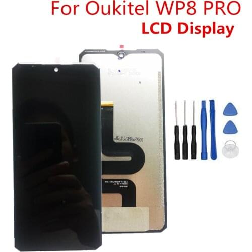 New For Oukitel WP8 Pro 6.49inch Phone LCD Display Assembly +Touch Screen Digitzer Repair Panel Glass