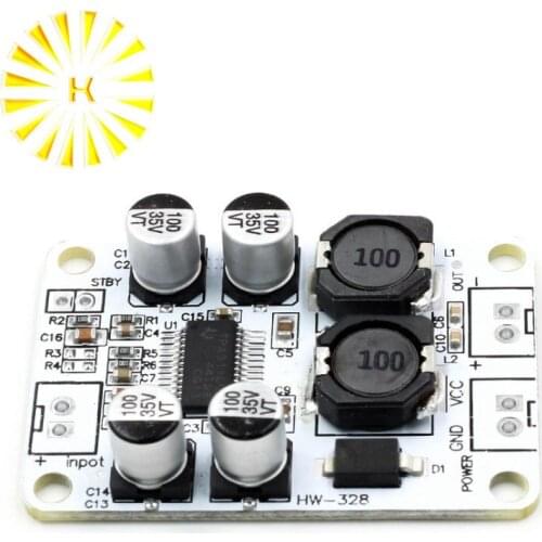 TPA3110 Digital Audio amplifier board Mini amplifiers PBTL single channel Mono 30W amplificador Connector