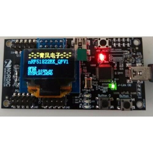 Free Ship Bluetooth development board mating cold light yellow blue double color OLED display module 0.96'' 128*64 dot matrix