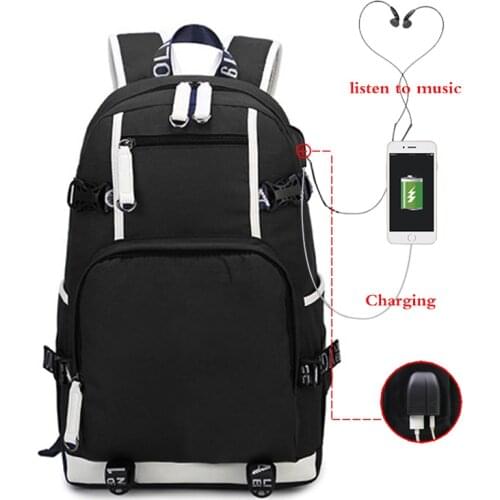 Usb Charging Backpack Custom Rucksack Laptop Back Pack Bags Boys Teens Customize Logo/pattern Travel Bookbag Backpack Custom Bag
