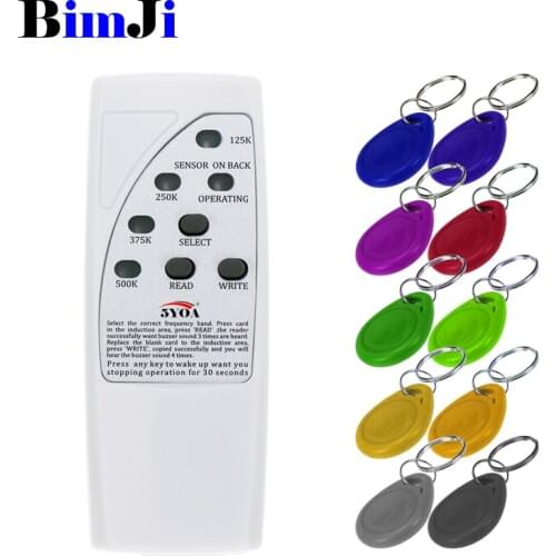 Rfid Card Reader Rfid Writer Handheld 125KHz Copier Duplicator ID Tags Programmer Copier With Light Indicator