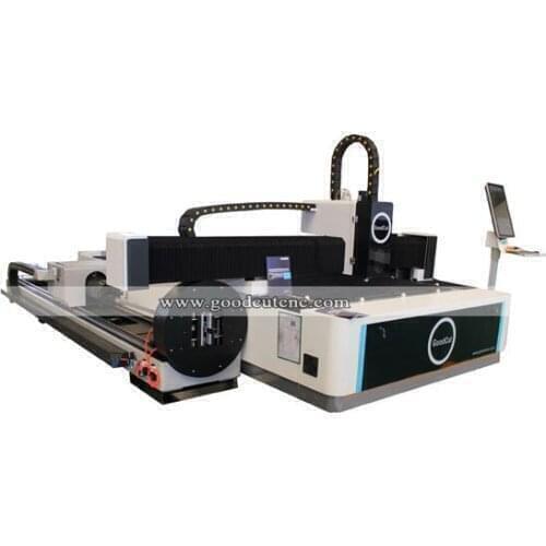 1000w 1500w 2000w pipe fiber laser cutting machine with IPG Raycus MAX laser source