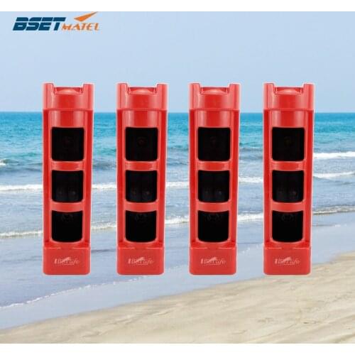 4PCS ABS Plastic Fishing Rod Pole Holder Fishing Box Fishing Rod Support Durable Tube Mount Bracket Socket Rack Boat Accessories