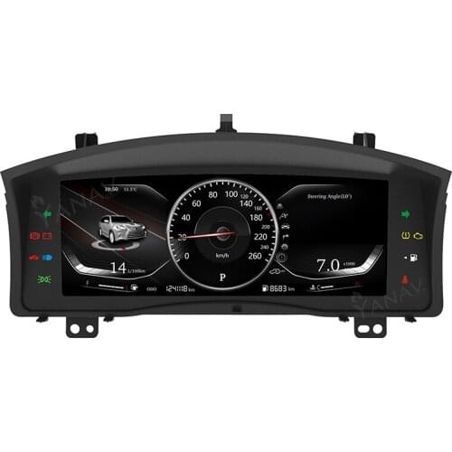 Driving Dashboard GPS Navigation For LEXUS LX570 2015-2018 Car Instrument AHD Screen Multimedia Player Android System LCD Auto