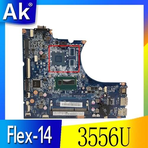 90005201 for Lenovo IdeaPad Flex 14 Flex-14 Laptop Motherboard DA0ST6MB6F0 REV:F 3556U System boards NOTEBOOK PC 100% Test OK