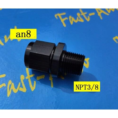 Male npt3/8 3/8npt npt 3/8 to 8an an8 an 8 female adaptor adapter Fitting