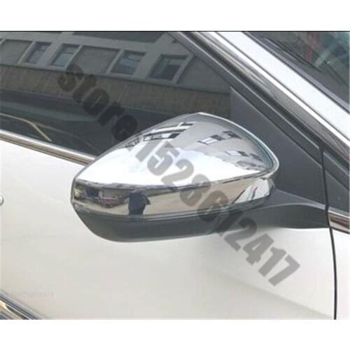 For Peugeot 4008 2014-2019 ABS Styling Rearview mirror cover Trim/Rearview mirror Decoration Rearview Rear View Overlay