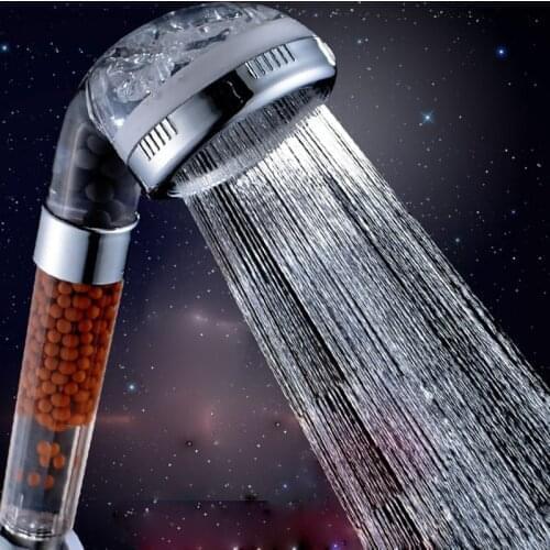 Shower Head Filter Water Softening Therapy Spa Showerhead Water Saving Shower Head Water Softeners for Shower Heads