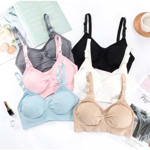 Wholesale bra pregnant women underwear maternity nursing bra comfortable pregnant clothes maternity bra for breastfeeding
