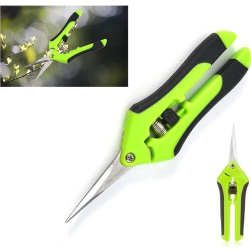 Garden Pruning Shears Household Potted Trim Weed Branches Small Scissors Garden Fruit Picking Scissors Gardening Tools