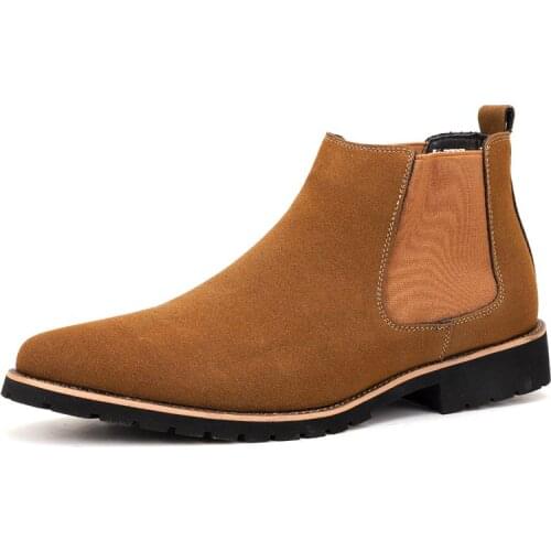 XINGYUNCHUAN Men's Chelsea Boots