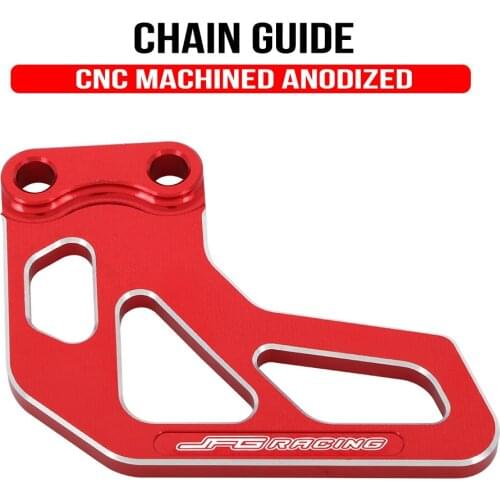 Motorcycle CNC Billet Chain Guide Guard For Honda XR80R XR100R 1985-2003 CRF80F CRF100F 2004-2013 Dirt Bike