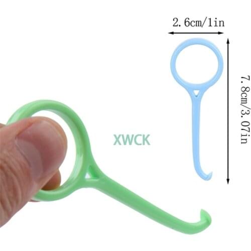 1/6PCS Dental Removal Hook Tool Plastic Orthodontic Aligner Remove Invisible Removable Braces Clear Aligner Oral Care