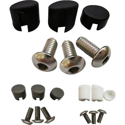 1Set Scooter Rear Back Fender Mudguard Screw Rubber Cap Screw Plug Cover for XIAOMI M365 Electric Scooter Parts