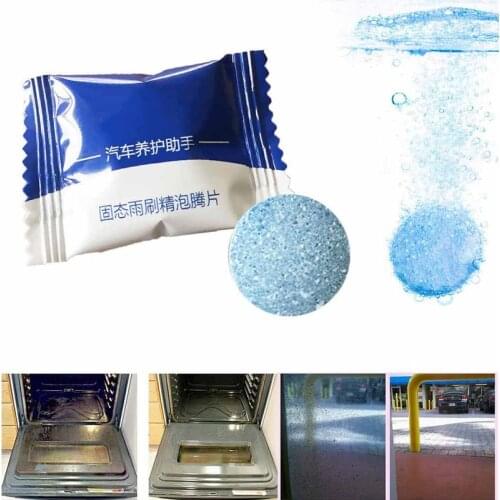 10pcs/set Car Wiper Detergent Effervescent Tablets Auto Accessries High Performance Car Glass Washer Cleaning Tools Dropshipping