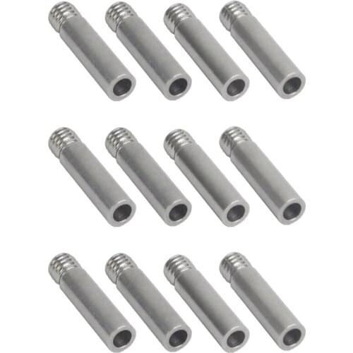 12PCS Hotend Throat Upgraded Throat for 1.75MM Filament for Anet ET4 ET4X ET4PRO ET5 ET5PRO 3D Printer Parts