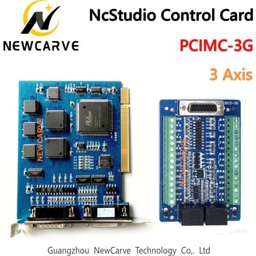 3 Axis Nc Studio 3G Motion Control Breakout Board Control System PCIMC-3G For CNC Router 5.4.88 5.4.96 Version NEWCARVE